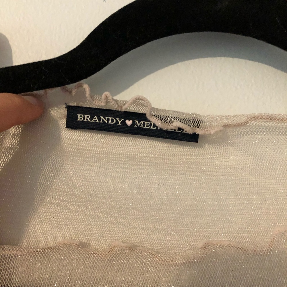 Brandy mesh long sleeve